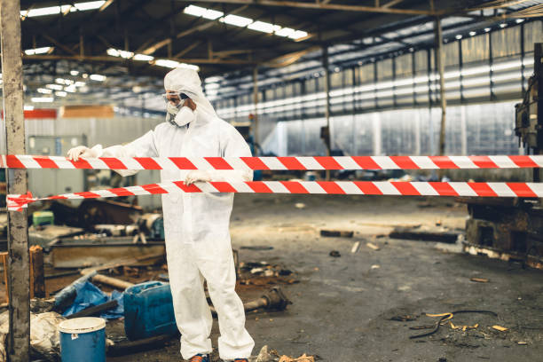 Professional Crime Scene Cleanup technician working in Mechanicsburg, OH